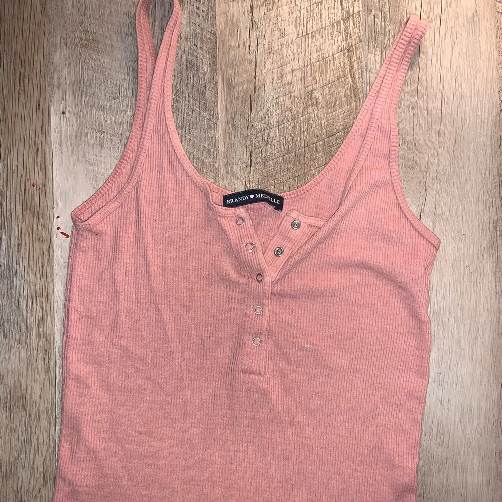 BRANDY MELVILLE pink tank